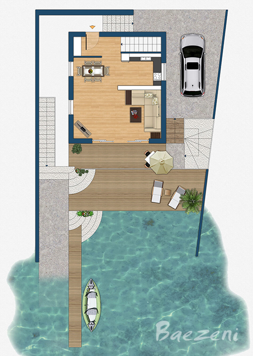 3D floor plan • (2011)